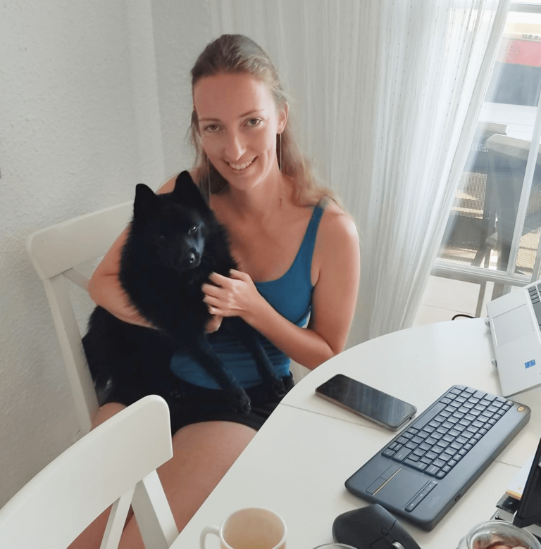 anneloes workation front-end developer spanje jambo schipperke